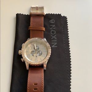 Nixon 51-30 Chrono Leather